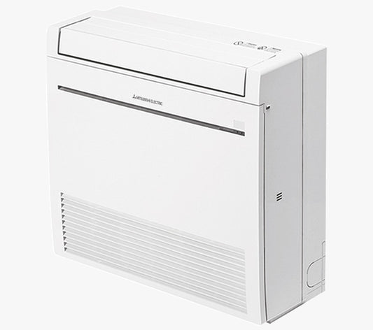 Mitsubishi Electric MFZ-KW lattiamallin ilmalämpöpumppu asennetuna (Perusasennus, PK-Seutu)