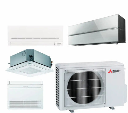 Mitsubishi Electric MXZ-F + sisäyksikkövariaatiot, HINTA ALKAEN KAHDELLA SISÄYKSIKÖLLÄ ASENNETTUNA. (Multi 2-Perusasennus PK-Seutu)