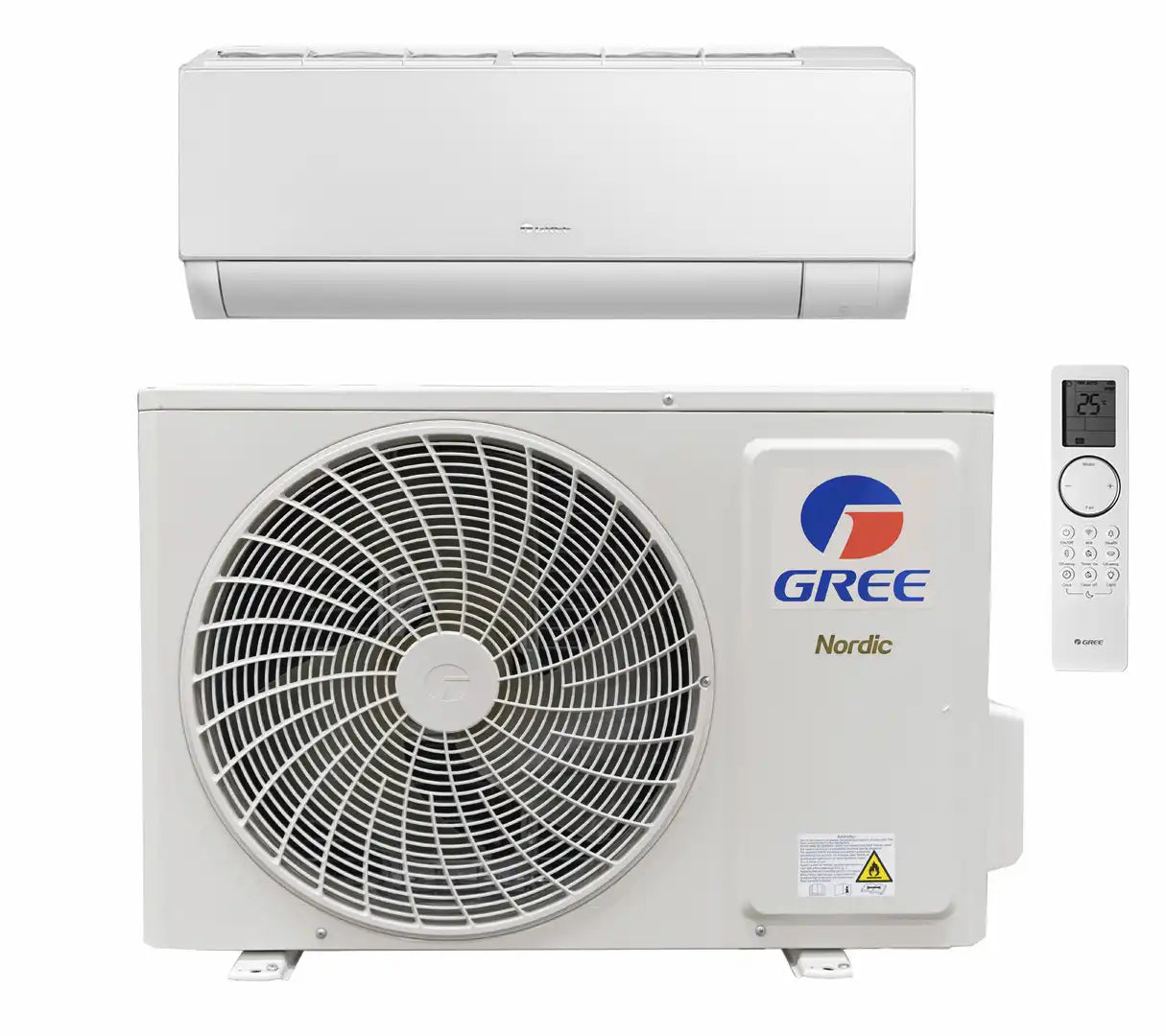 GREE SP-X Nordic 35-A/W asennettuna (Perusasennus, PK-Seutu)